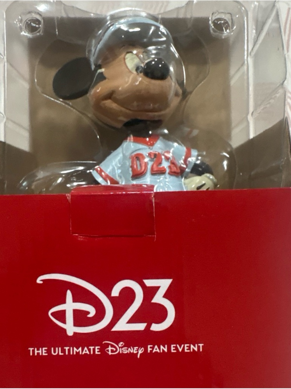 Disney Mickey Mouse D23 Collectible Figure - Black, Red, White